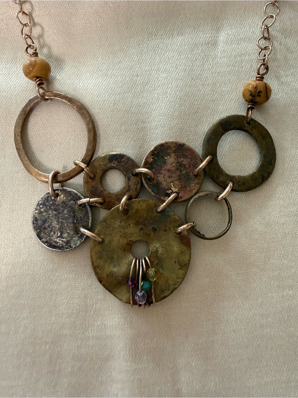 Anthropologie Mixed-Metal  Necklace
